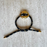 Bean bracelet gold medium
