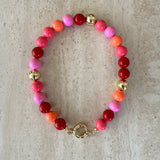Feliz Necklace pink