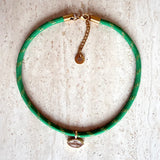Diamond glow necklace