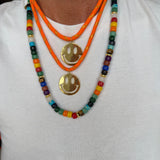 Lucky smiley necklace