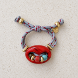 Bean icon bracelet