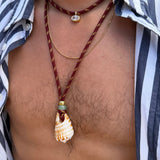 Sienna shell necklace