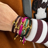 Bean bracelet mini gold