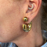 On point earrings