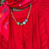 High stakes necklace
