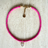 Diamond glow necklace