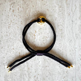 Bean bracelet mini gold