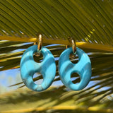 Bean earrings
