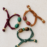 Double gem bracelet