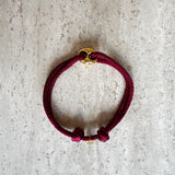 Bean bracelet gold men