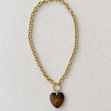 Heart of stone pendant