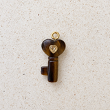 Key to my heart charm