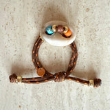 Bean icon bracelet