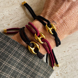 Bean bracelet mini gold