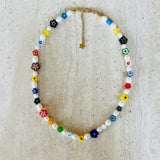 Flower power necklace