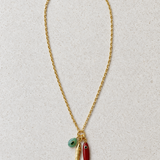 Lucky catch necklace