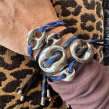 Bean bracelet mini silver