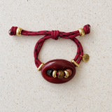 Bean icon bracelet