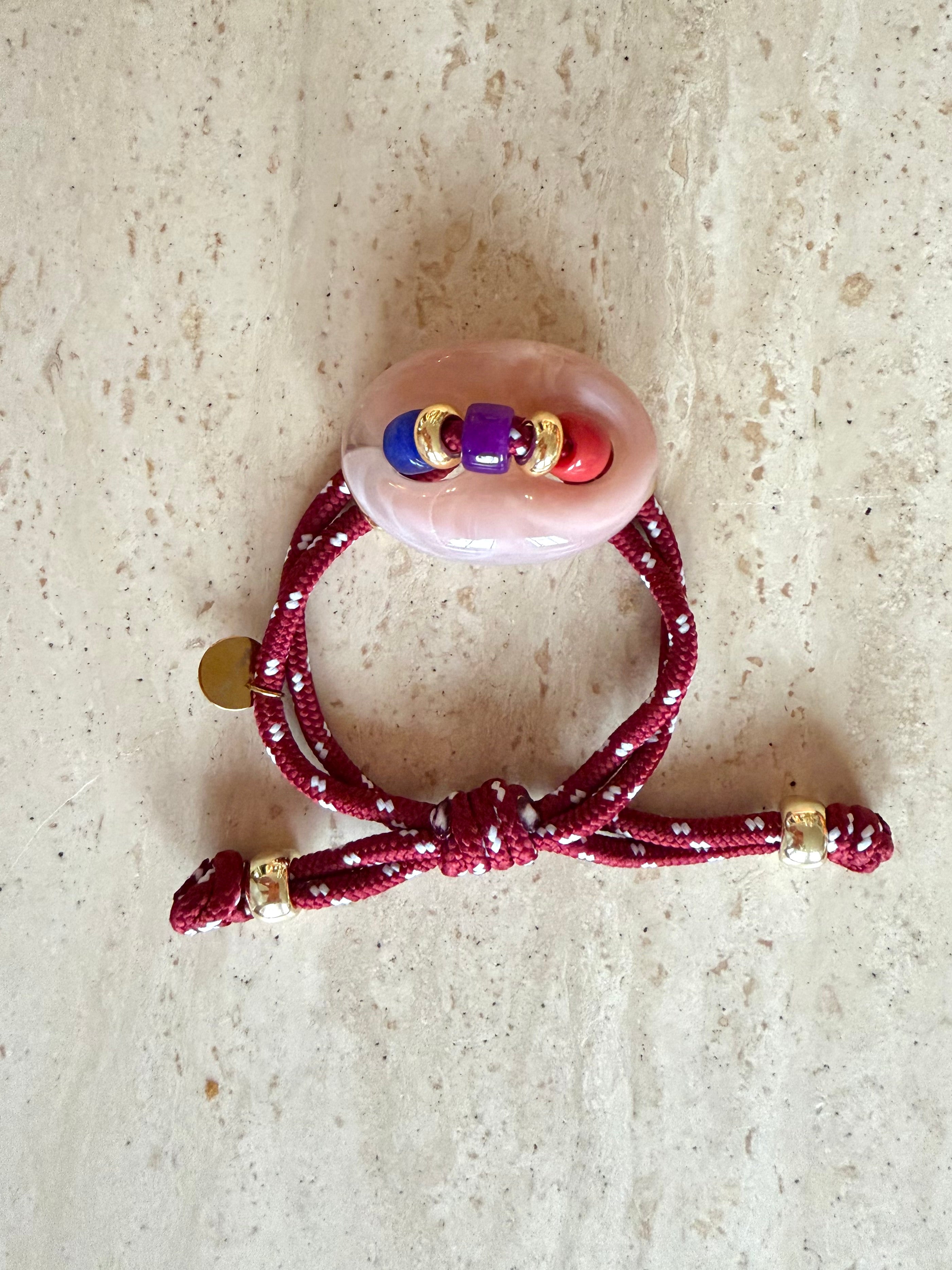 Bean icon bracelet