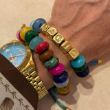 Summer gem bracelet