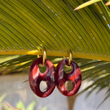 Bean earrings