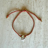 Shell crush bracelet
