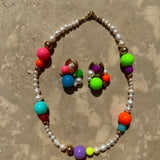 Universe earrings